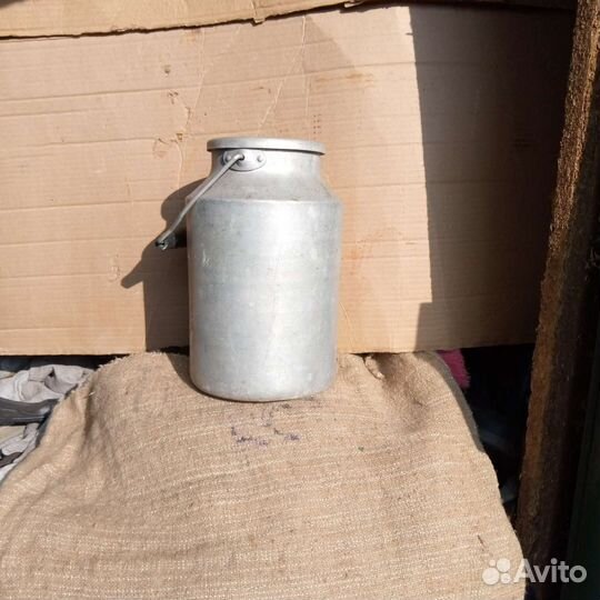 Алюминиевый бидон СССР