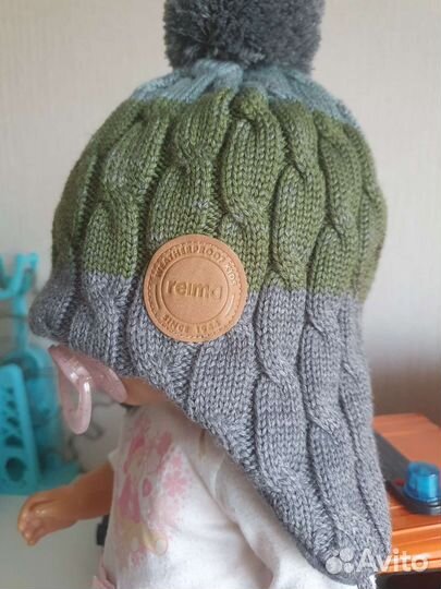 Шапка для мальчика reima 50 размер новая