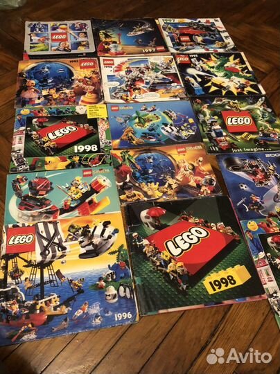 Lego каталоги, плакаты,постеры, вкладыши