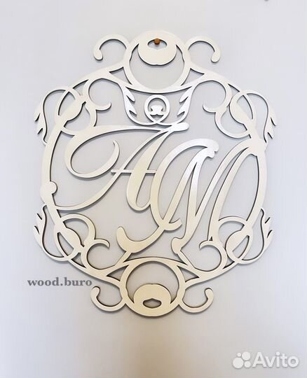 Монограмма на свадьбу вензель свадебный герб