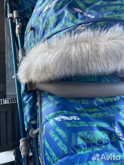 Санки коляска ника 7-8 sport Новые
