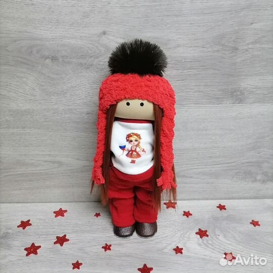 Кукла текстильная тильда