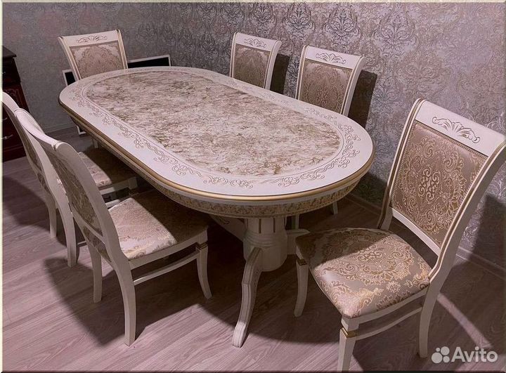 Круглый стол раздвижной