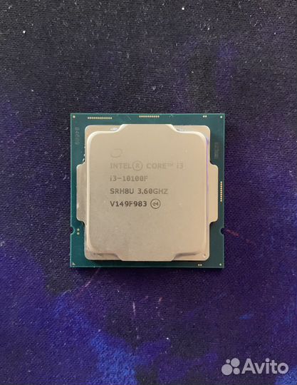 Процессор intel core i3 10100f lga 1200