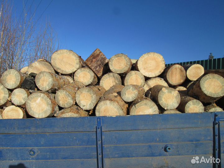 Сосна колотые дрова