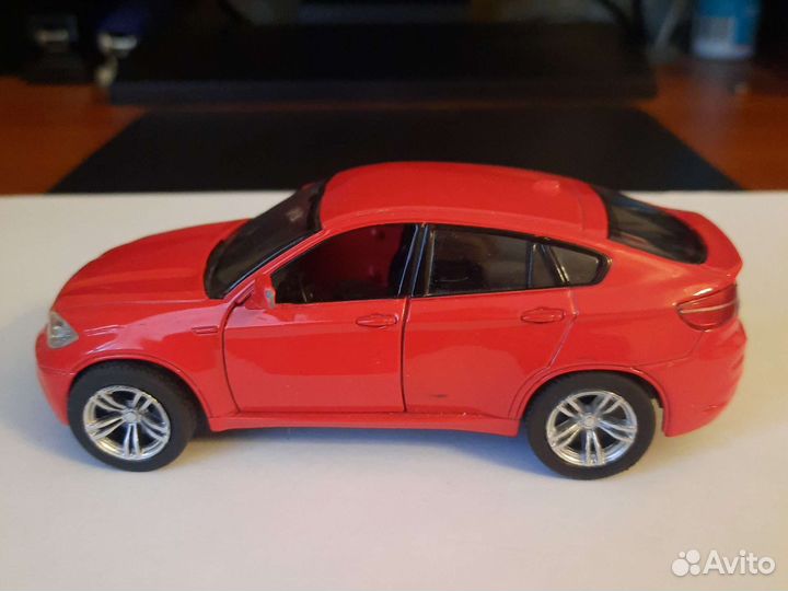 Машинки BMW X6M, 1/38