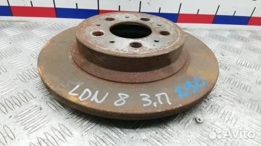 Диск тормозной задний volvo V70 2 (LDN08LR01)