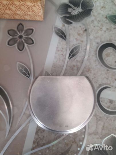 Серебряная пудреница.875 пробы