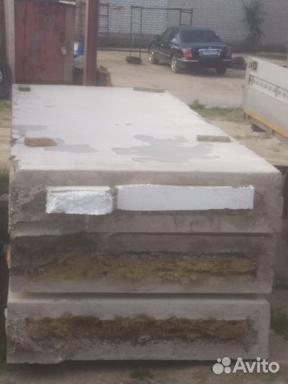 Керамзитобетонные плиты бу