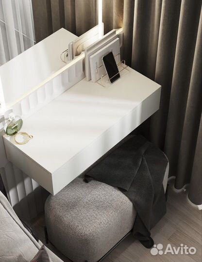 Туалетный столик тумба подвесная консоль