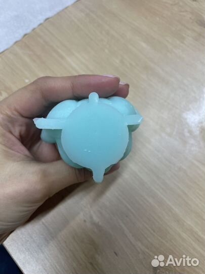 Силиконовый молд для мыла, свечи, гипса зайка