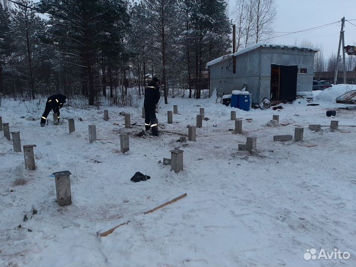 Фундамент жб сваи