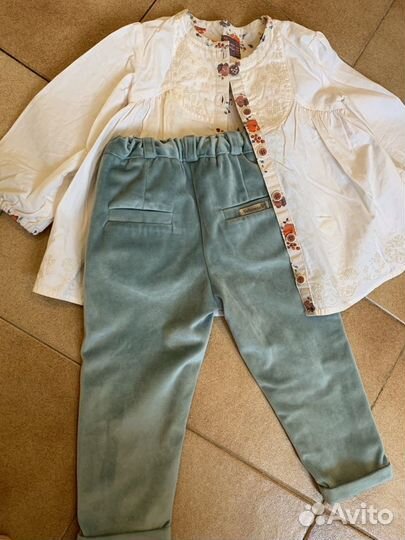Блузка и брючки для девочки