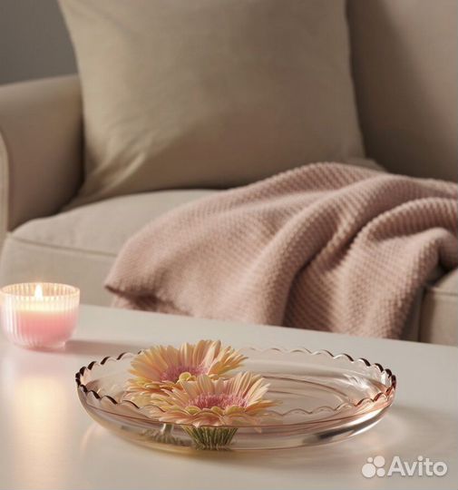 Новая декоративная тарелка икеа сесамфрён блюдо