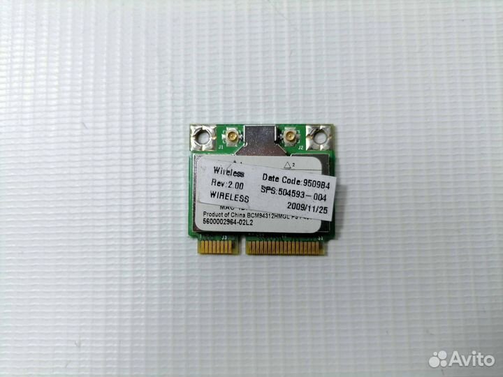 Wi-Fi адаптер для Ноутбук HP Probook 4510s
