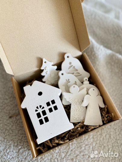 Подарочный набор декора / Руки / Домик