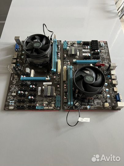 Материнская плата для майнинга i3 3.9GHz