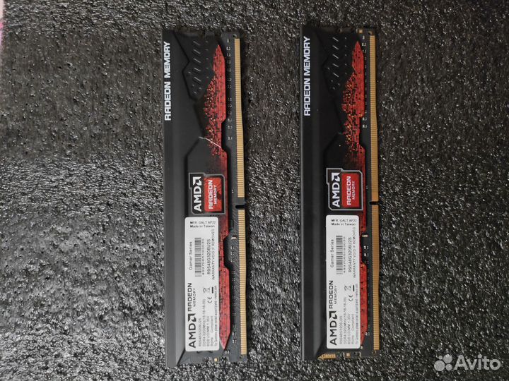 Оперативная память ddr4 16gb 3200 amd radeon R9