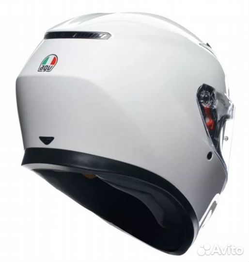 AGV Шлем K-3 E2206 mono seta white XL