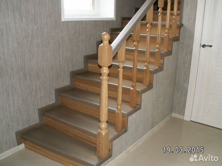 Лестницы деревянные