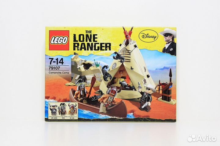 Lego The Lone Ranger 79107 Comanche Camp