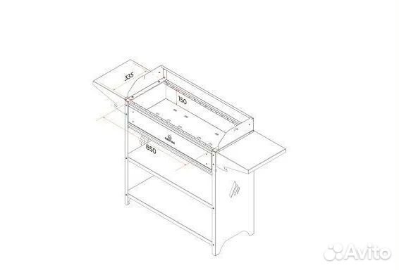 Гриль-мангал Gratar M Professional Optima Grill