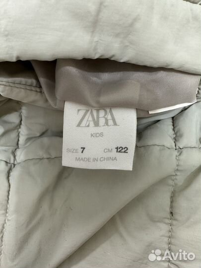 Двусторонняя куртка Zara на весну 122р