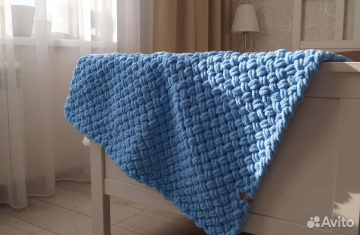 Плед детский плюшевый