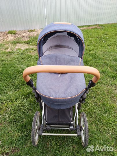 Детская коляска 2 в 1 lonex parrilla jeans