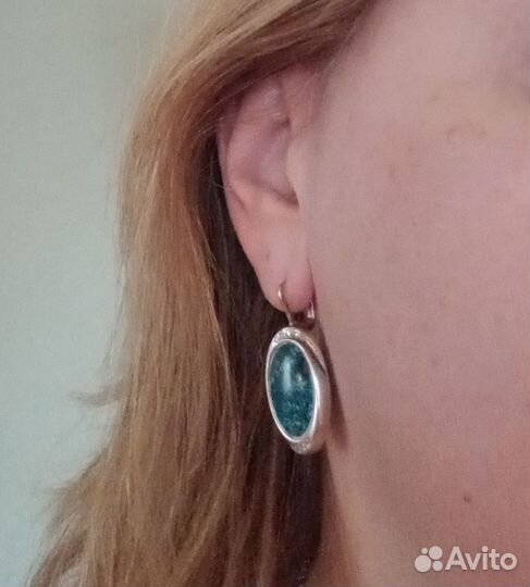 Серебряные серьги