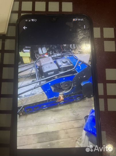 Мотобуксировщик бтс500/380