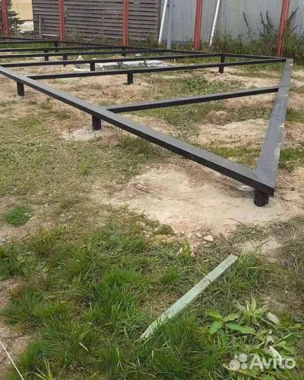 Фундаменты на винтовых сваях