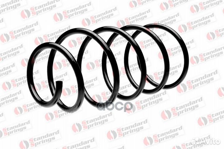 Пружина подвески peugeot 307 1.4 00-07 передняя