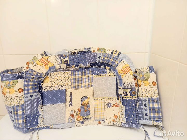 Бортики в детскую кроватку