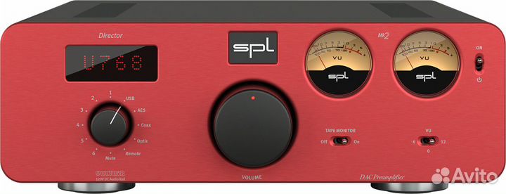 Предварительный усилитель SPL Director Mk2 red