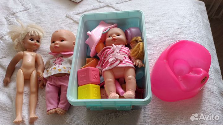 Пакет игрушек для девочки