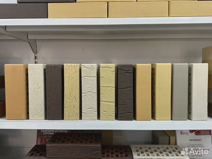 Облицовочный кирпич terex