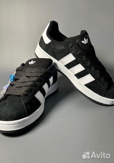 Кроссовки Adidas Campus 00s Black Люкс