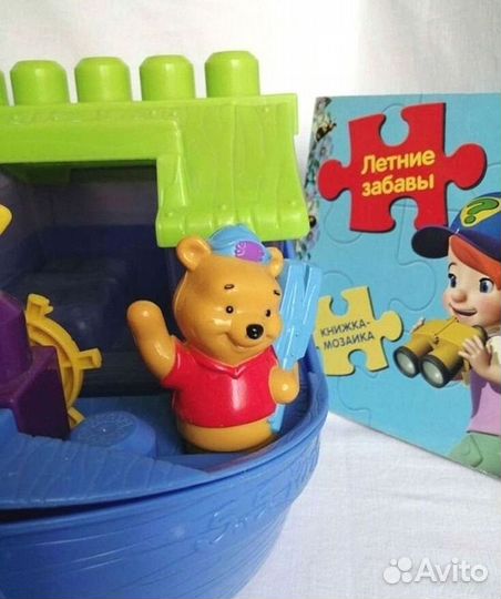 Подарочный набор Винни игрушка и книжка