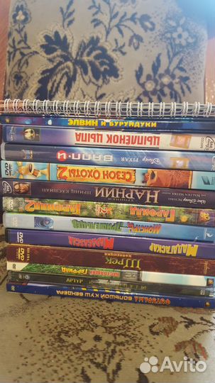 Фильмы и мультфильмы на DVD/двд