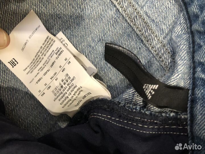 Emporio armani джинсы мужские