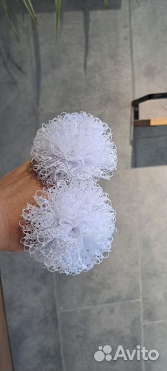 Бантики для волос школьные