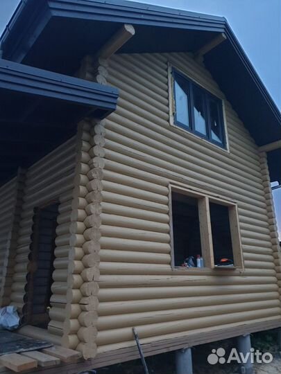 Отделка деревянных домов / Отделка бани