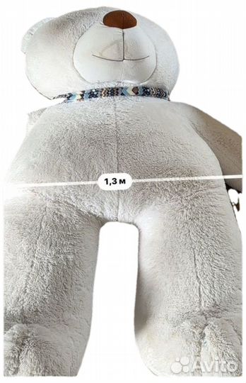 Большой плюшевый медведь 10 кг