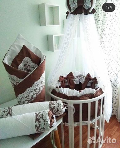 Набор в детскую кроватку бу