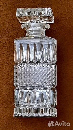 Посуда хрустальная чешская Графин (bohemia) и Рог