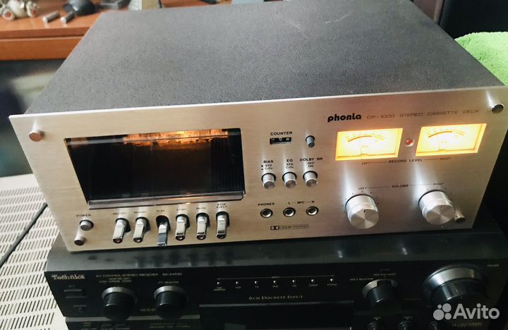 Кассетная дека phonia cp1000