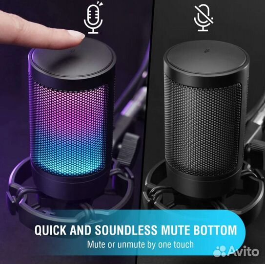 Новый конденсаторный микрофон Fifine Ampligame A6V