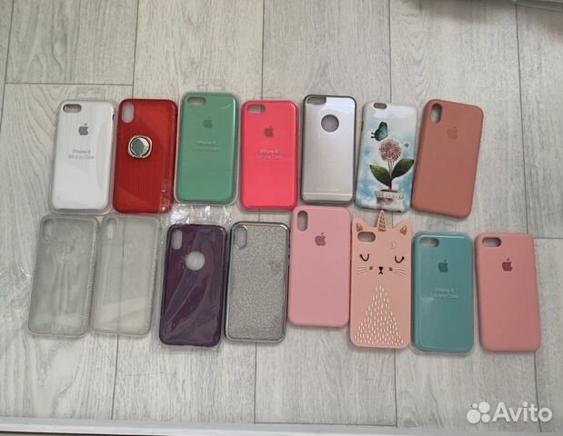 Чехлы на айфоны x, xs, 7, 8,6