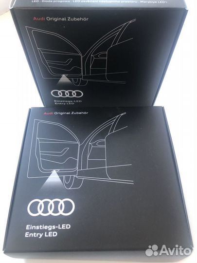 Оригинальная Led-проекция (подсветка) дверей Audi